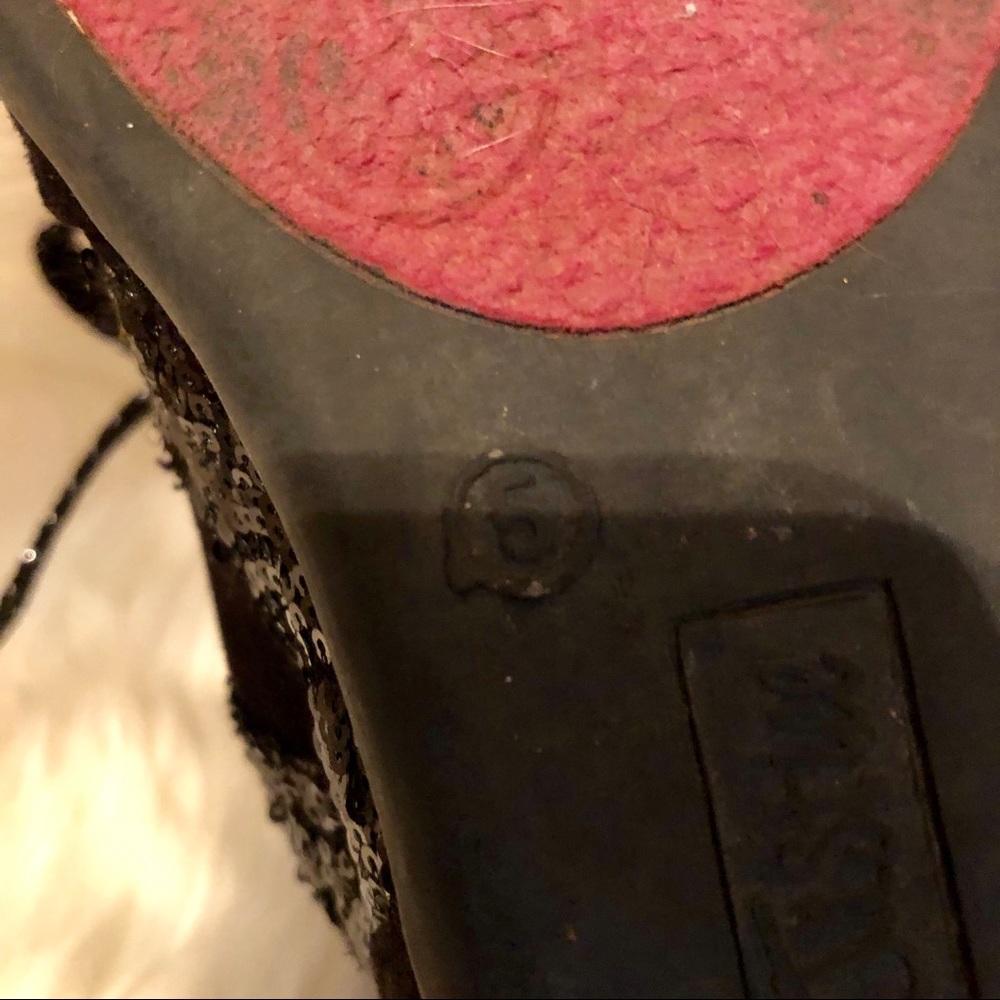 Justice Black Hightop Sneakers - Picture 6 of 7